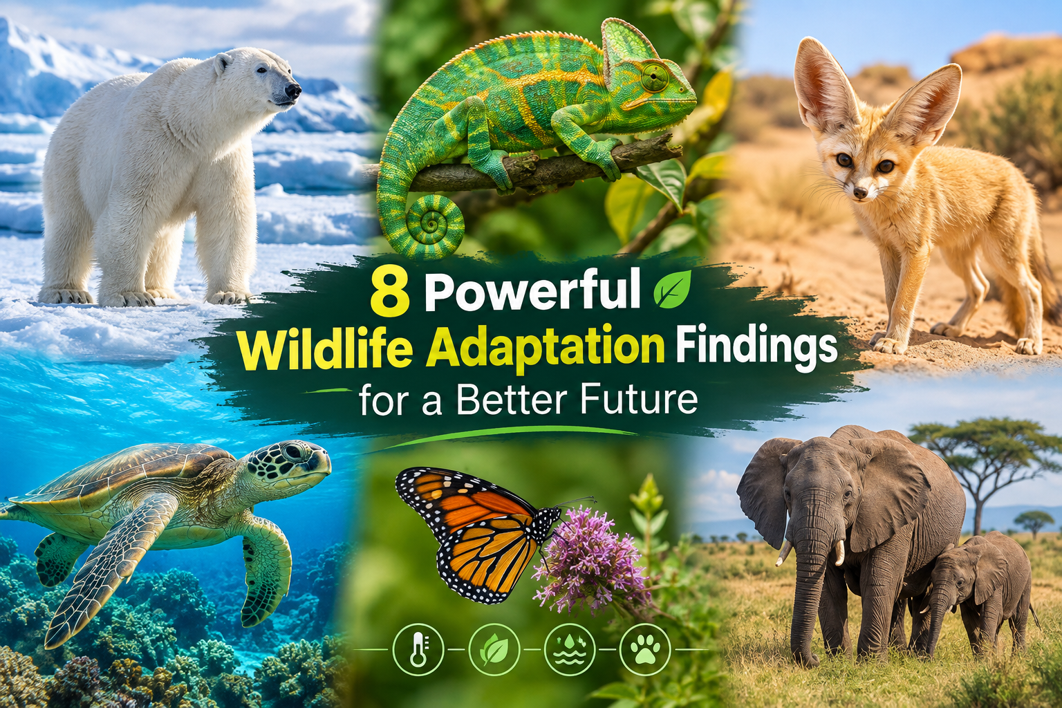 8 Powerful Wildlife Adaptation Findings for a Better Future