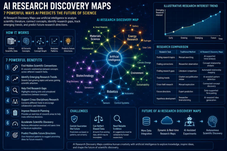AI Research Discovery Maps