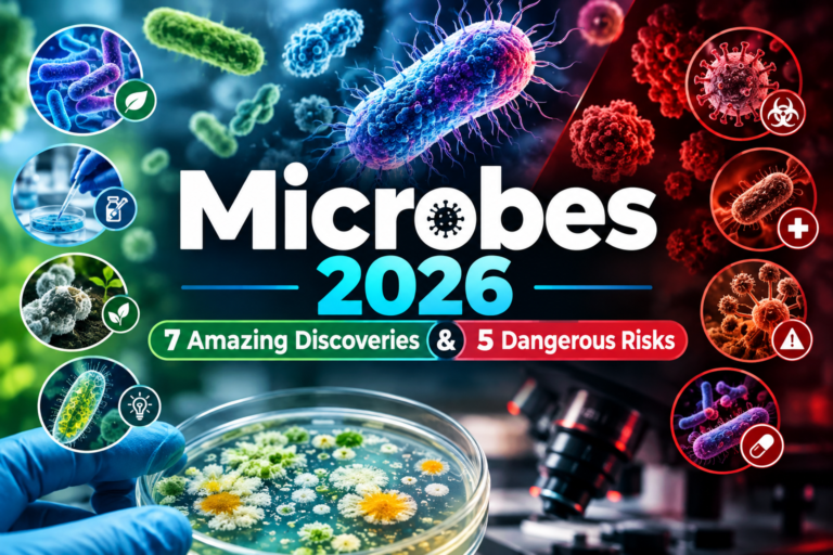 Microbes 2026: 7 Amazing Discoveries & 5 Dangerous Risks