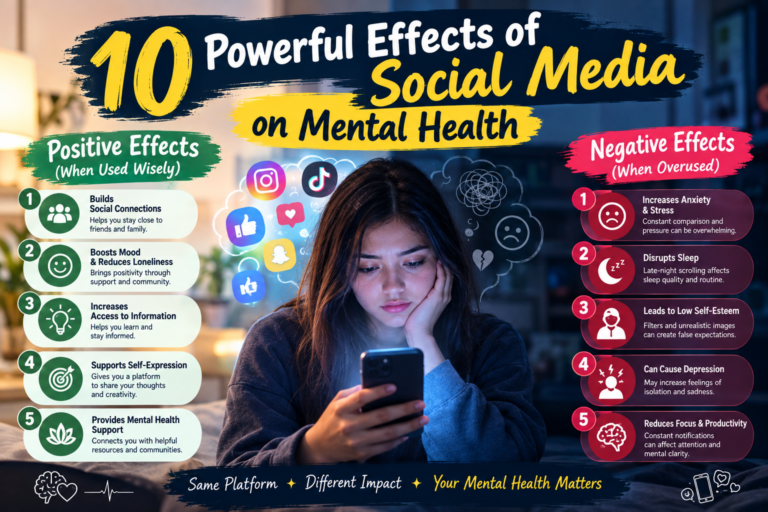 Effects of Social Media on Mental Health