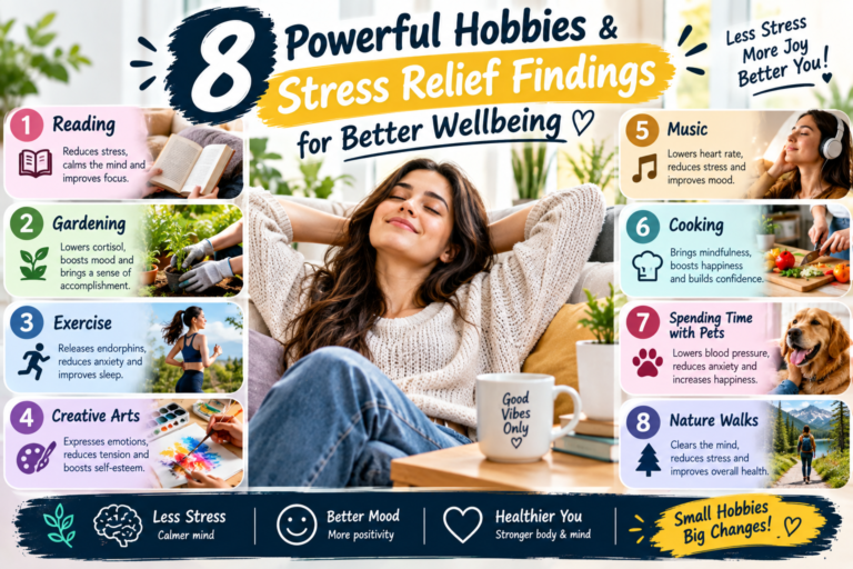 Hobbies & Stress Relief Findings