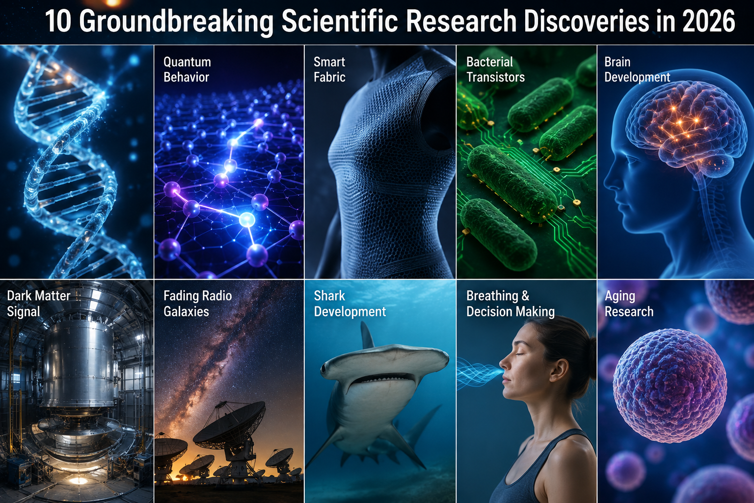 10 Groundbreaking Scientific Research Discoveries in 2026