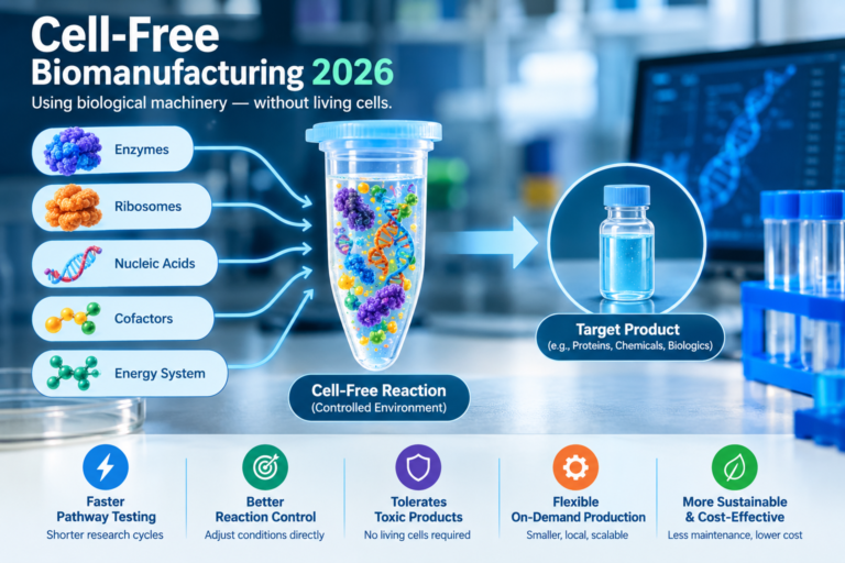 Cell-Free Biomanufacturing 2026