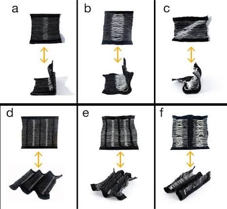 Shape-Shifting Smart Fabric Developed